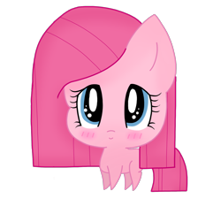 Size: 1650x1536 | Tagged: safe, artist:wisterya, pinkie pie, earth pony, pony, chibi, female, pinkamena diane pie, simple background, solo, transparent background