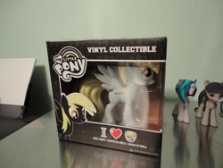Size: 2592x1944 | Tagged: safe, derpy hooves, pegasus, pony, 3d print, female, funko, hashbro, mare, that one nameless background pony we all know and love, toy