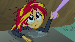 Size: 1920x1080 | Tagged: safe, screencap, sunset shimmer, twilight sparkle, equestria girls, begging, crying, forgiveness, sad, sunsad shimmer