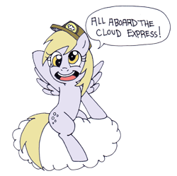 Size: 4745x4731 | Tagged: safe, artist:foxgirlkira, derpy hooves, pegasus, pony, absurd resolution, cloud, female, mare