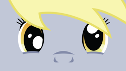 Size: 1024x576 | Tagged: safe, artist:fascistp0ny, derpy hooves, pegasus, pony, eyes, face, female, mare, solo, wallpaper