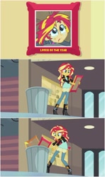 Size: 558x941 | Tagged: safe, sunset shimmer, equestria girls, my past is not today, exploitable meme, meme