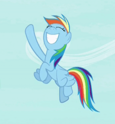 Size: 690x740 | Tagged: safe, derpibooru import, screencap, rainbow dash, pegasus, pony, it isn't the mane thing about you, animated, cropped, gif, nailed it, nose in the air, perfect loop, solo, volumetric mouth