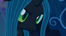 Size: 1680x944 | Tagged: safe, screencap, queen chrysalis, changeling, changeling queen, the mean 6, female, solo