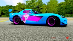 Size: 960x540 | Tagged: safe, pinkie pie, earth pony, pony, car, forza motorsport, forza motorsport 4, itasha