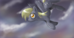 Size: 1600x818 | Tagged: safe, artist:idontknow350, derpy hooves, pegasus, pony, female, mare