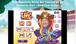 Size: 1280x746 | Tagged: safe, screencap, sunset shimmer, equestria girls, kim jong-un, ponied up, wtf