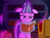 Size: 1600x1200 | Tagged: safe, artist:moonstrueck, starlight glimmer, pony, unicorn, book, bookshelf, floppy ears, glowing horn, huevember, magic, reading, solo, telekinesis