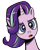 Size: 176x221 | Tagged: safe, artist:andypriceart, starlight glimmer, pony, unicorn, bust, open mouth, portrait, simple background, solo, transparent background