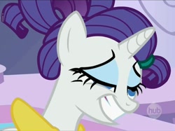 Size: 638x478 | Tagged: safe, rarity, pony, unicorn, faic, female, horn, mare, u mad, white coat