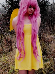 Size: 2736x3648 | Tagged: safe, artist:inuchronicle, fluttershy, human, cosplay, irl, irl human, photo, solo