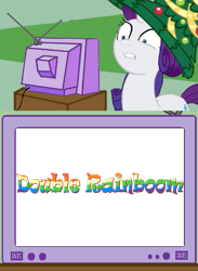 Size: 563x771 | Tagged: safe, rarity, pony, unicorn, double rainboom, double rainboom drama, drama, exploitable meme, tv meme