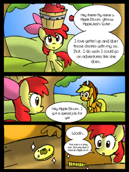 Size: 592x793 | Tagged: safe, artist:neoncabaret, apple bloom, applejack, earth pony, pony, apple bloom's tree, comic