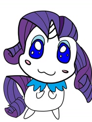 Size: 774x1032 | Tagged: safe, artist:bleedmanworld, rarity, pony, unicorn, precure, pretty cure, smile precure