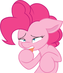Size: 8593x10000 | Tagged: safe, artist:alexpony, artist:joey darkmeat, pinkie pie, earth pony, pony, .psd available, absurd resolution, licking, simple background, solo, transparent background, vector