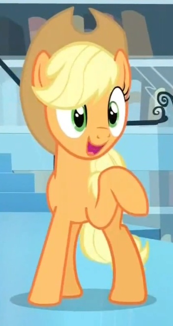 Safe Screencap Applejack Earth Pony Pony The Crystal Empire Blonde Mane Female