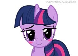 Size: 550x400 | Tagged: safe, artist:mixermike622, derpibooru import, twilight sparkle, blushing, simple background, solo, transparent background, vector