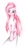 Size: 1610x3238 | Tagged: safe, artist:xxkefirxx, pinkie pie, earth pony, pony, pinkamena diane pie, solo, traditional art