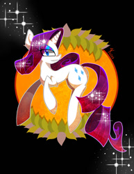 Size: 779x1010 | Tagged: safe, artist:kaliptro, rarity, pony, unicorn, female, horn, mare, solo, white coat