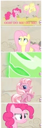 Size: 500x1523 | Tagged: safe, fluttershy, pinkie pie, changeling, earth pony, pegasus, pony, g3, comic, doomie, the horror