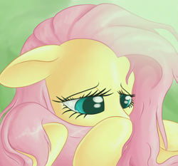 Size: 750x700 | Tagged: safe, artist:tami-kitten, fluttershy, pegasus, pony, crying, sad, solo