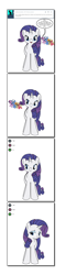 Size: 840x3488 | Tagged: safe, artist:dekomaru, rarity, oc, oc:apple blossom, oc:aurora, oc:nebula, pony, unicorn, comic, l.a. noire, magical lesbian spawn, offspring, parent:applejack, parent:big macintosh, parent:fluttershy, parent:rainbow dash, parent:trixie, parent:twilight sparkle, parents:appledash, parents:fluttermac, parents:twixie, simple background, tumblr, tumblr:ask twixie, white background