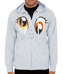 Size: 421x500 | Tagged: safe, derpy hooves, pegasus, pony, clothes, female, hoodie, mare, merchandise