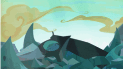 Size: 474x266 | Tagged: safe, edit, edited screencap, screencap, queen chrysalis, changeling, changeling queen, to where and back again, animated, big damn heroes, black widow (marvel), captain america, chrysalis encounters heroes, chrysalis is doomed, chrysalis is so utterly boned it's tragic, female, former queen chrysalis, gif, glowing horn, hawkeye, hissing, iron man, marvel, meme, oh shit, rubble, shocked, the avengers, the incredible hulk, thor, tony stark