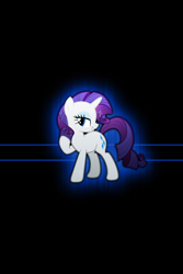 Size: 640x960 | Tagged: safe, rarity, pony, unicorn, female, horn, iphone wallpaper, lock screen, mare, white coat