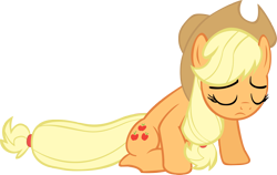 Size: 3954x2494 | Tagged: safe, artist:spinnyhat, applejack, earth pony, pony, simple background, transparent background, vector