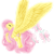 Size: 1600x1600 | Tagged: safe, artist:mollyfisen, fluttershy, butterfly, pegasus, pony, female, mare, solo