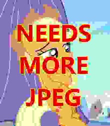 Size: 410x467 | Tagged: safe, applejack, earth pony, pony, applejpeg, blonde mane, female, mare, needs more jpeg, orange coat, solo