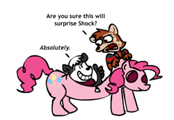 Size: 650x450 | Tagged: safe, artist:scotskunk, pinkie pie, oc, earth pony, pony, costume, non-mlp oc