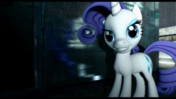 Size: 1920x1080 | Tagged: dead source, safe, artist:dakkiller, rarity, pony, unicorn, 3d, gmod, smiling