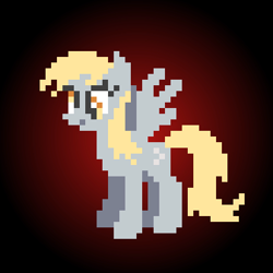 Size: 384x384 | Tagged: safe, derpy hooves, pegasus, pony, 8-bit, female, mare, solo, sprite