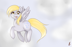 Size: 670x438 | Tagged: safe, artist:muppiz, derpy hooves, pegasus, pony, :p, female, mare, solo, tongue out