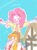 Size: 250x334 | Tagged: safe, artist:povelar, applejack, pinkie pie, clothes, duo female, female, humanized