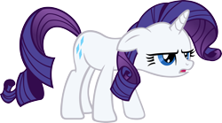 Size: 2964x1652 | Tagged: safe, artist:hombre0, rarity, pony, unicorn, simple background, solo, transparent background, vector