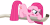 Size: 4000x1964 | Tagged: safe, artist:scourge707, pinkie pie, earth pony, pony, magical mystery cure, pinkamena diane pie, pipe, simple background, solo, swapped cutie marks, transparent background, vector, water chute, what my cutie mark is telling me