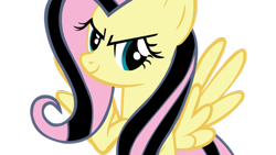 Size: 900x506 | Tagged: safe, artist:xgamergirl3, fluttershy, pegasus, pony, emoshy, simple background, transparent background, vector