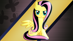 Size: 1366x768 | Tagged: safe, artist:jeremis, fluttershy, pegasus, pony, emoshy, female, mare, wallpaper