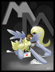 Size: 1939x2552 | Tagged: safe, artist:shnider, derpy hooves, pegasus, pony, female, mail, mailmare, mare