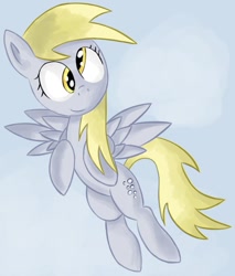 Size: 768x900 | Tagged: safe, artist:asluc96, derpy hooves, pegasus, pony, female, mare, solo