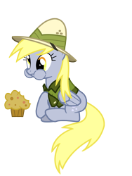 Size: 1200x1600 | Tagged: safe, artist:drumblastingquilava, derpy hooves, pegasus, pony, female, mare, muffin