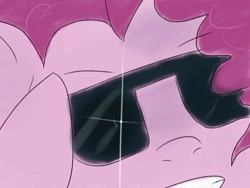 Size: 640x480 | Tagged: safe, artist:yubi, pinkie pie, earth pony, pony, female, mare, pink coat, pink mane, solo, sunglasses