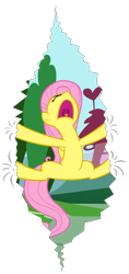 Size: 1180x2496 | Tagged: safe, artist:bongo, fluttershy, pegasus, pony, fourth wall, simple background, transparent, transparent background, vector