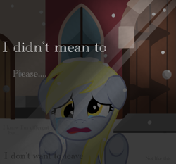 Size: 1229x1147 | Tagged: safe, artist:wripple, derpy hooves, pegasus, pony, derpygate, female, mare, sad