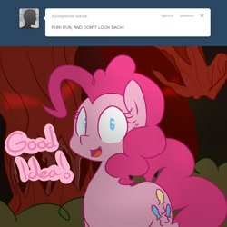 Size: 1000x1000 | Tagged: safe, artist:crade, pinkie pie, earth pony, pony, ask pinkie pie the second, clone, pinkie pie the second, tumblr