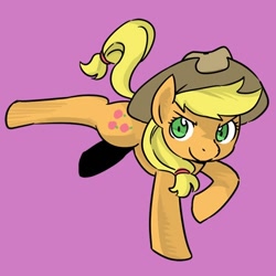 Size: 500x500 | Tagged: safe, artist:shepherd0821, applejack, earth pony, pony, solo