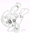 Size: 2636x2991 | Tagged: safe, artist:aleximusprime, applejack, earth pony, pony, bucking, color me, monochrome, sketch